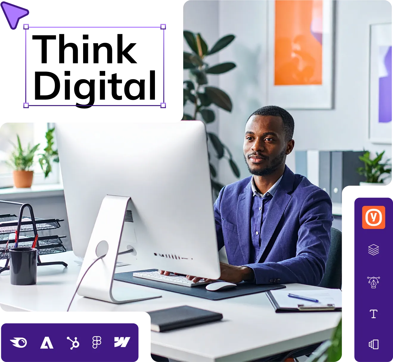 yode multimedia hero section image
